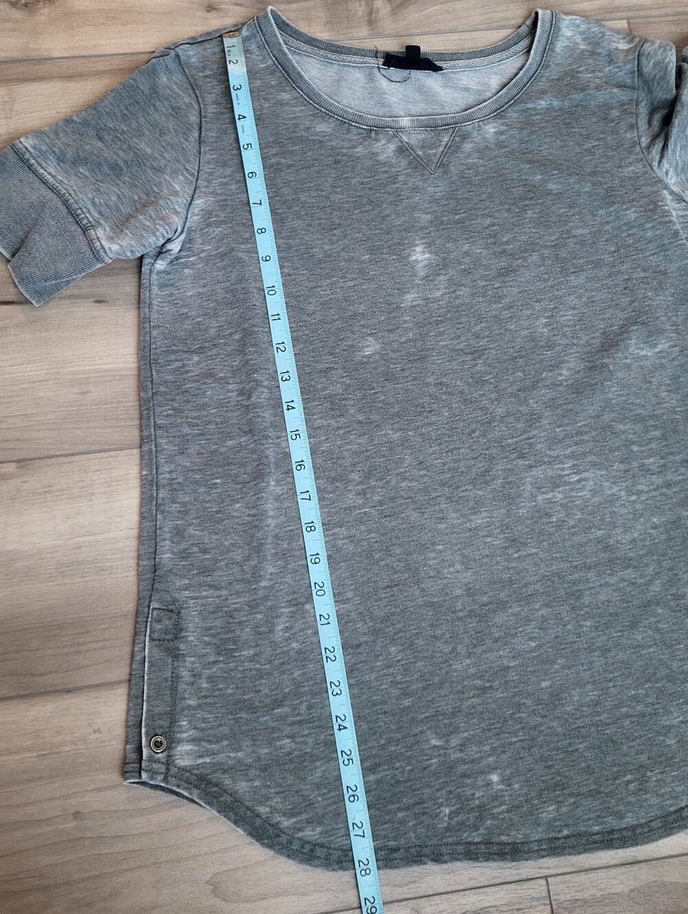 Jane and Delancey acid wash tops, 2 tops - Picture 9 of 12